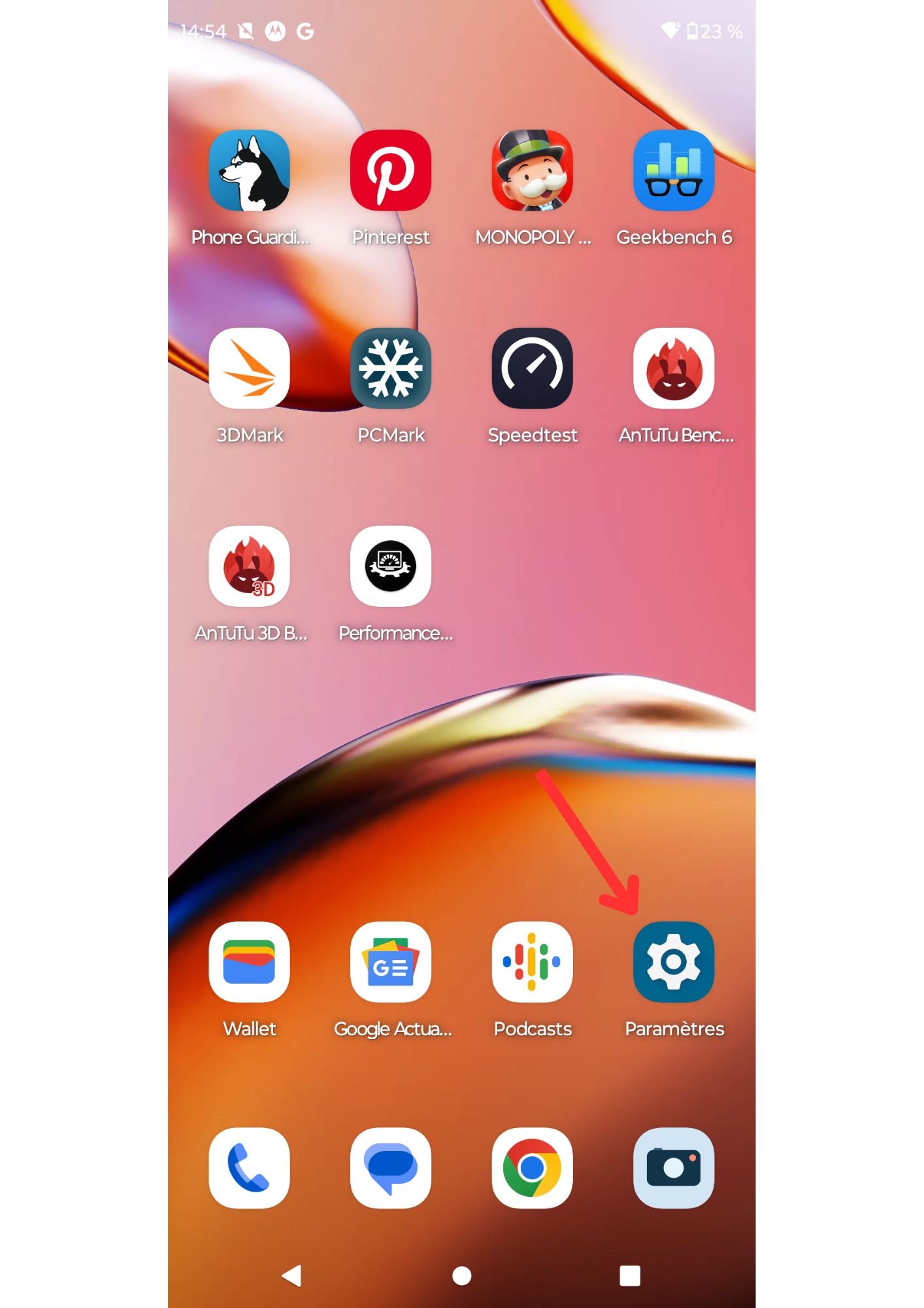 tuto réinitialisation motorola