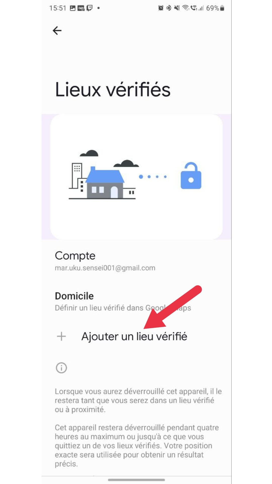 tuto comment activer smartlock