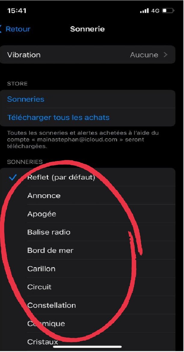 tuto sonnerie iphone