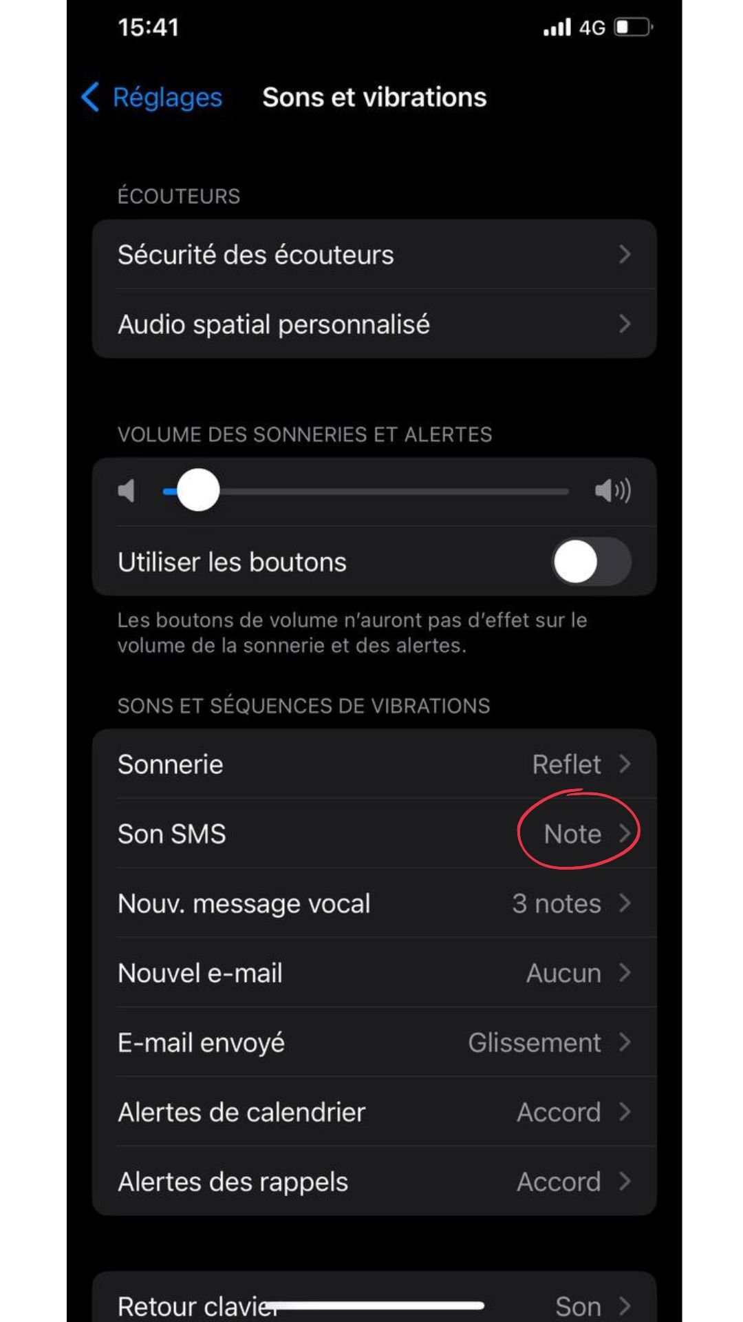 tuto changer sa sonnerie de notification sur iphone
