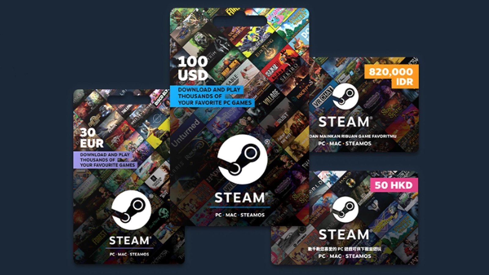 Valve supprime les cartes cadeaux physiques Steam à cause des arnaques