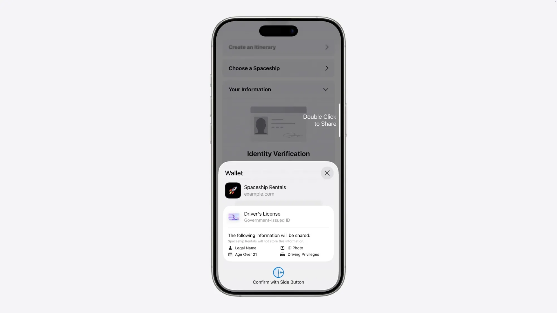 safari vérification identité ios 26 wallet