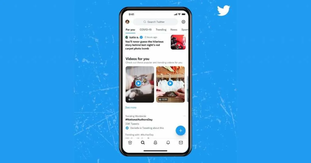 vidéo twitter comme tiktok