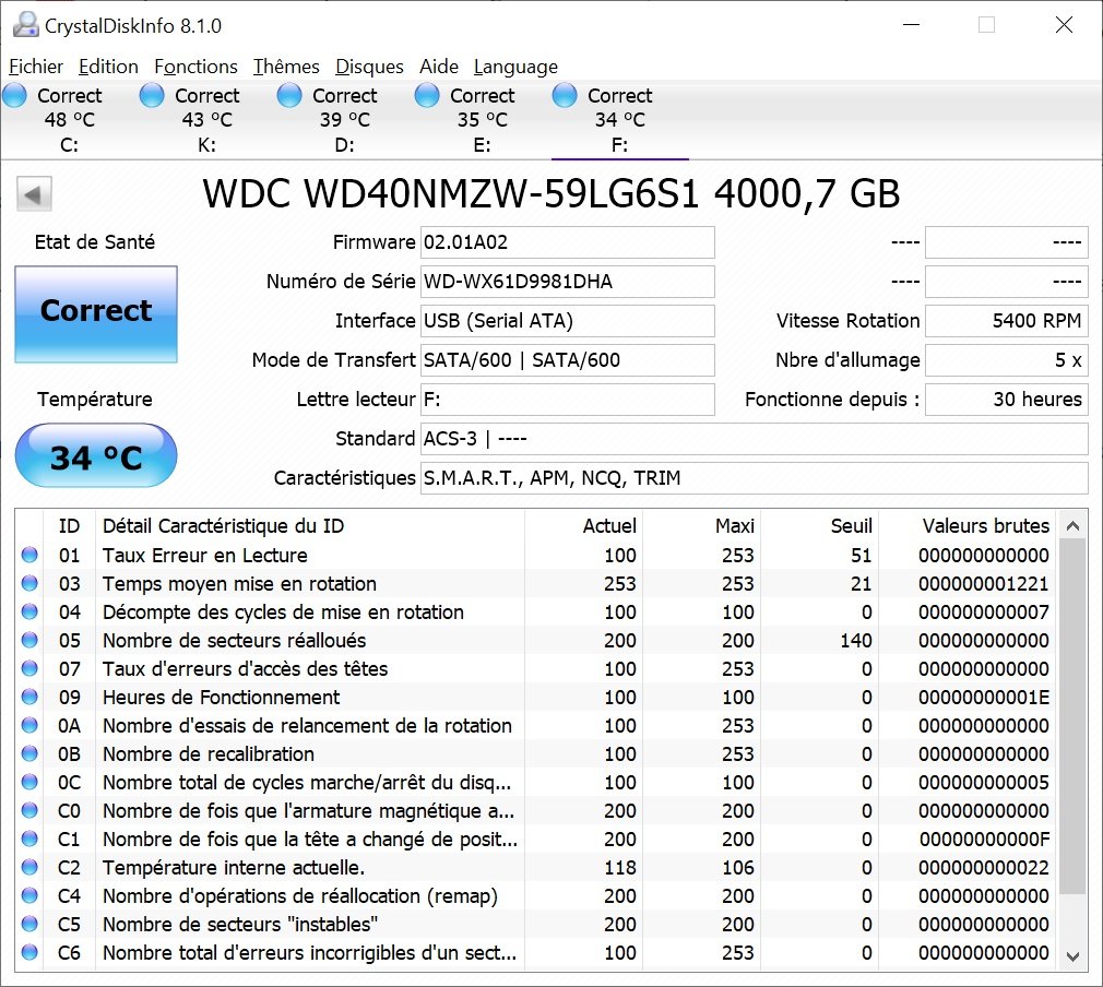 benchmark wd black P10