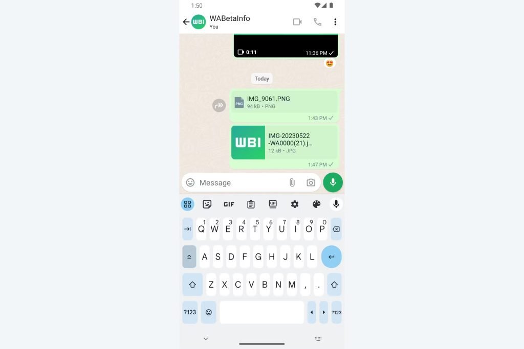 whatsapp mise a jour miniatures