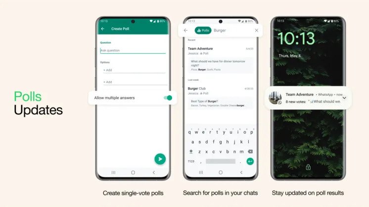 mise à jour whatsapp