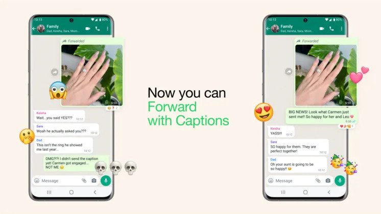 mise à jour whatsapp