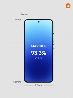 Écran du Xiaomi 13