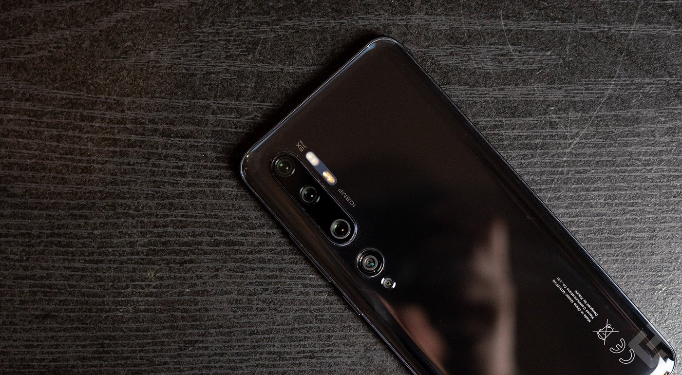 mi note 10 appareil photo