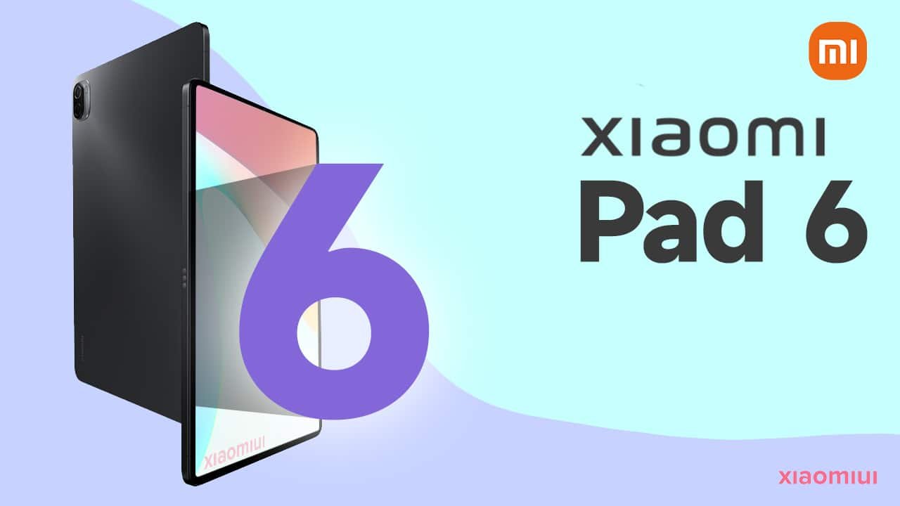 Xiaomi Pad 6 : Les caractéristiques fuitent avant sa sortie