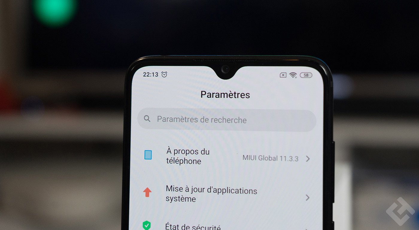 écran mi 9 lite
