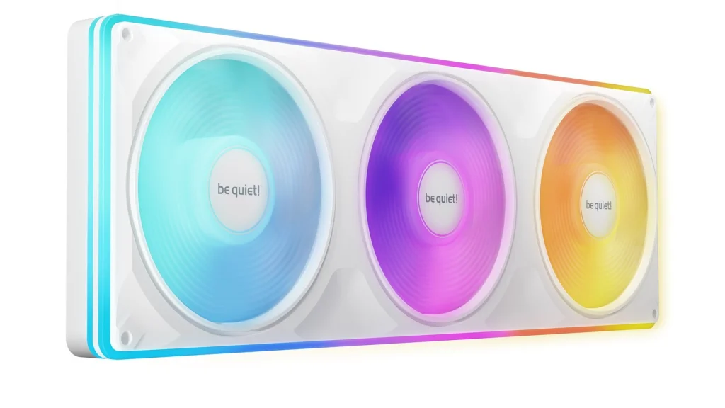 be quiet! lance les Light Wings Pro IO : 124 LEDs par zone