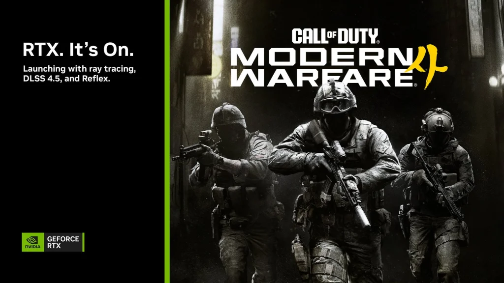 Call of Duty MW4 : accès anticipé dès le 16 octobre avec le DLSS 4.5