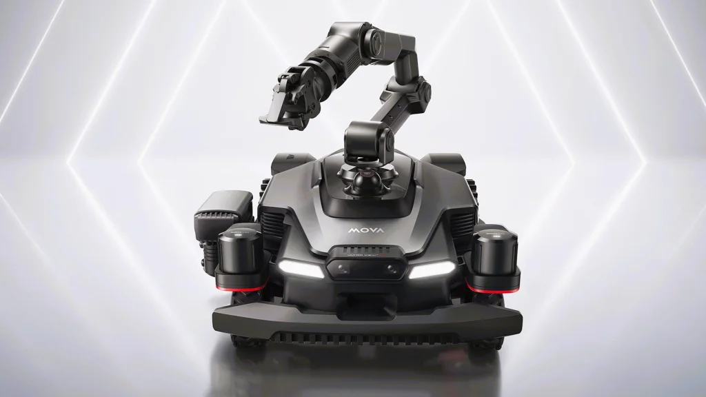 Mova robot tondeuse bras