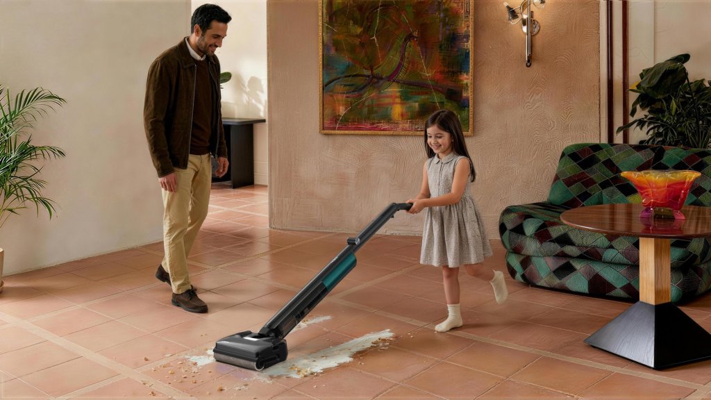 Tineco FLOOR ONE i7 Fold : un aspirateur-laveur à manche pliant à 180°