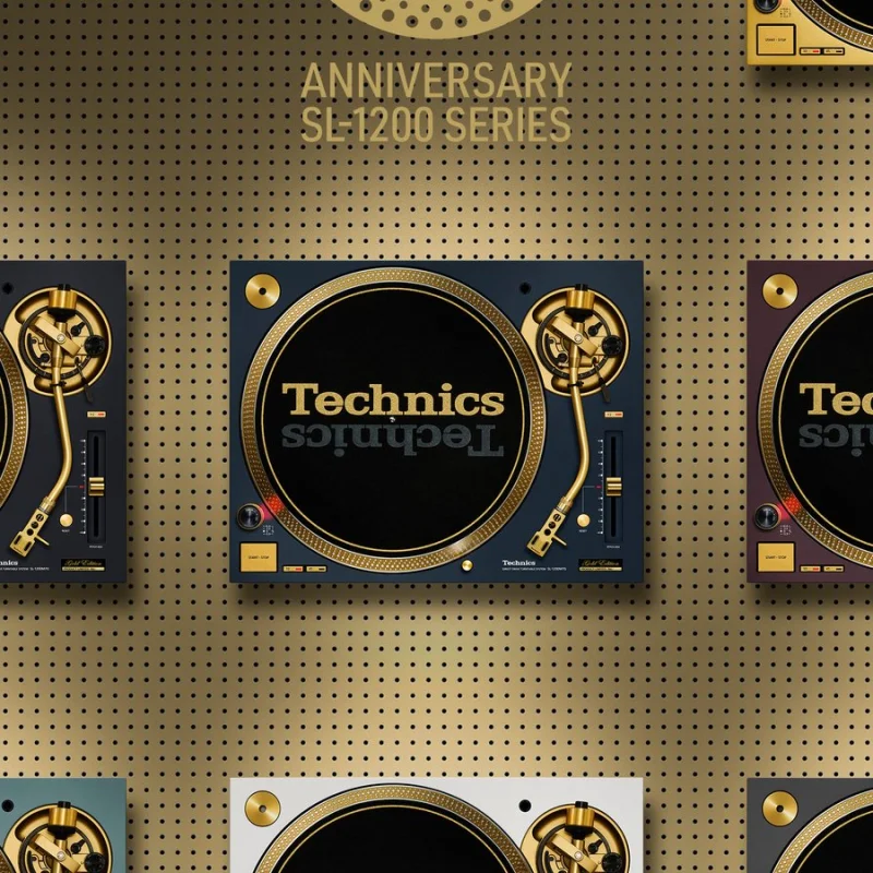 Technics SL-1200 : une édition anniversaire limitée à 12 000 exemplaires