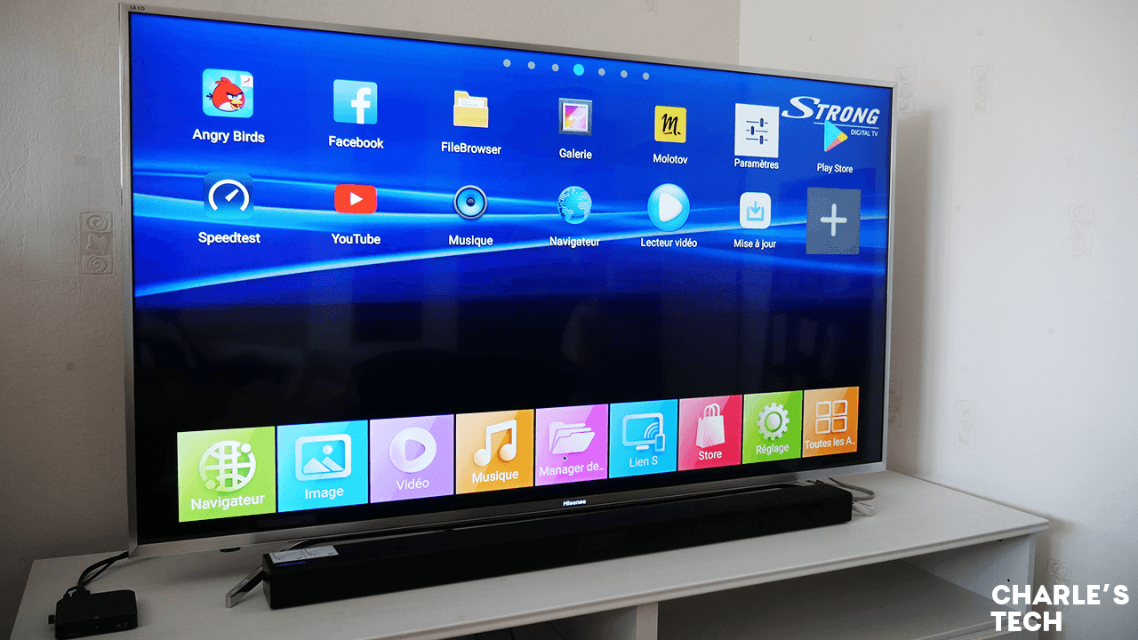 Test de la box TV Strong SRT 2021 - Concurrente à l'Apple TV