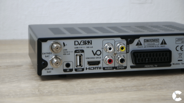 Test Strong SRT 7404 : un bon décodeur TV satellite