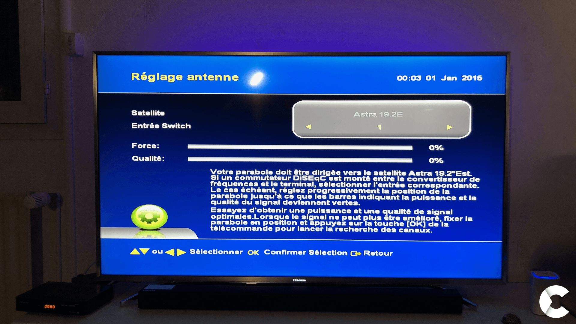 Test Strong SRT 7404 : un bon décodeur TV satellite