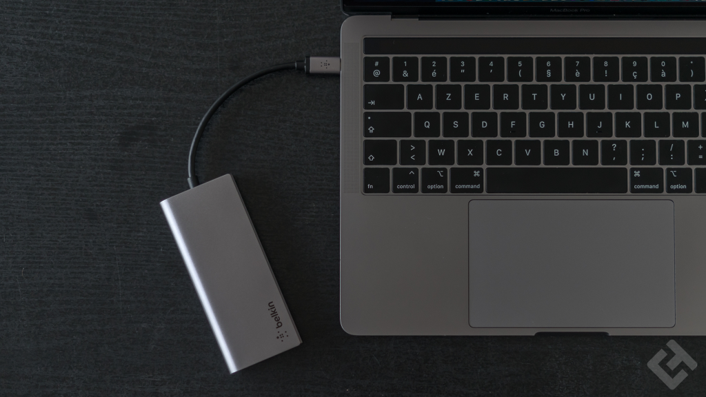 test hub usb-c belkin