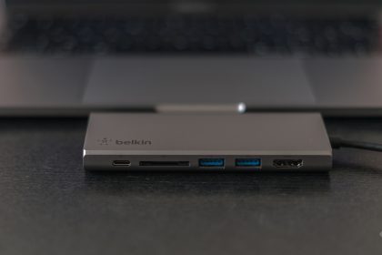 test hub usb-c belkin