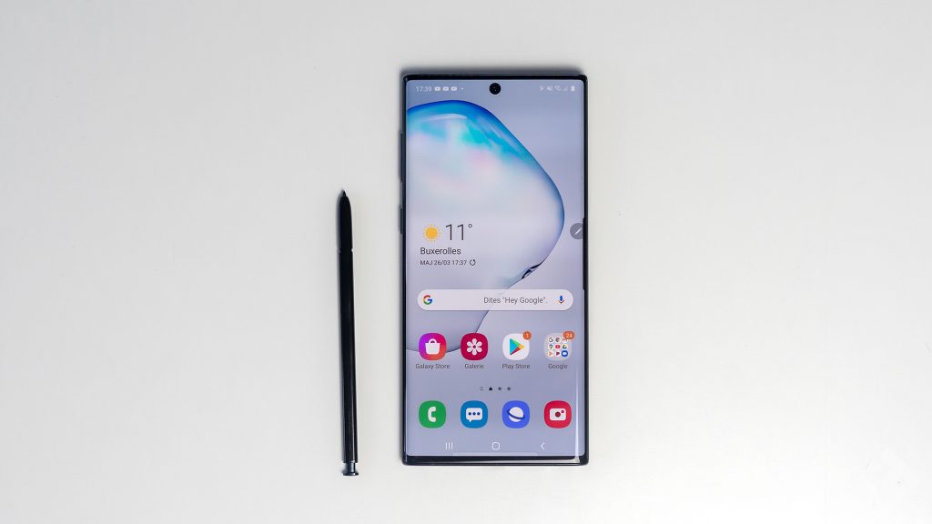 Samsung Galaxy Note 10 test