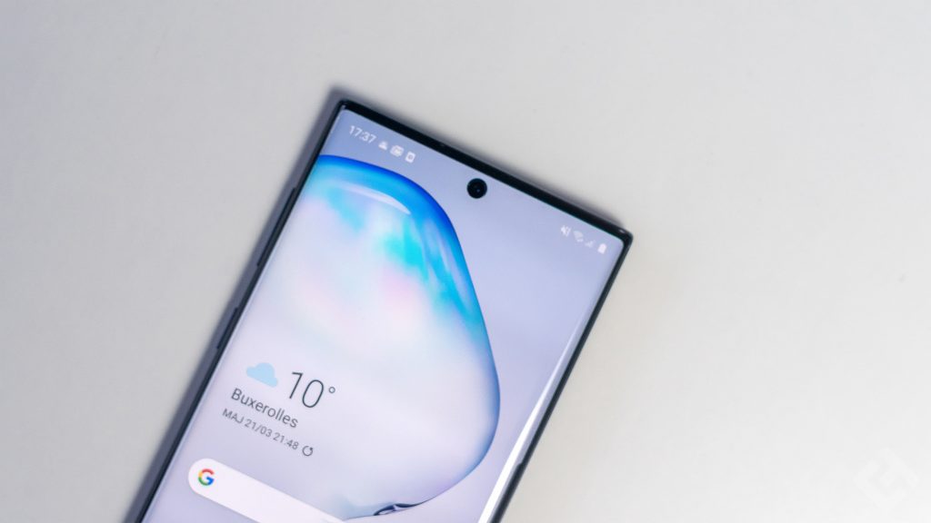 samsung galaxy note 10 test