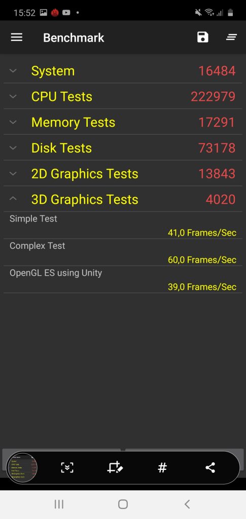 galaxy note 10 performances