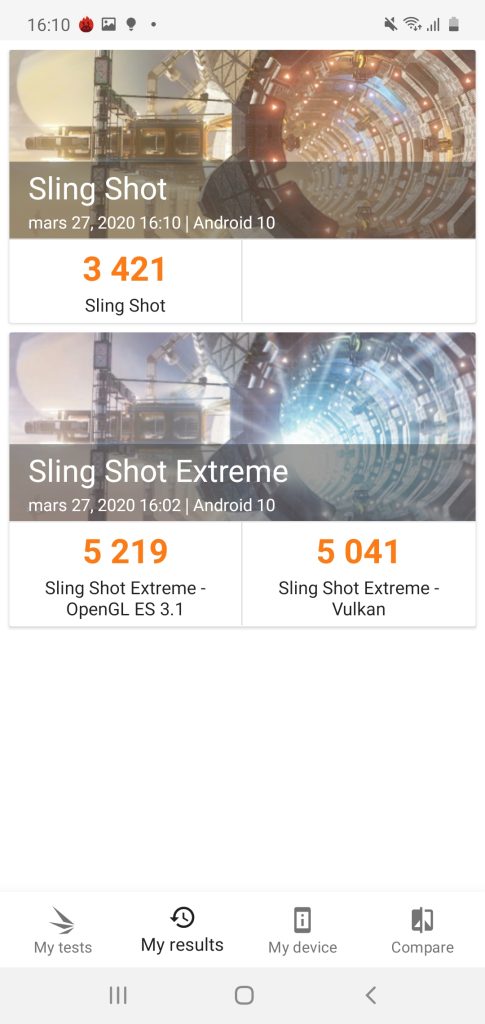 samsung galaxy note 10 benchmark