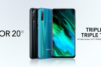 honor 20e capteur photo