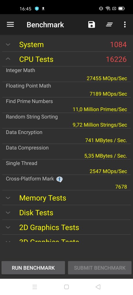 realme 6 benchmark