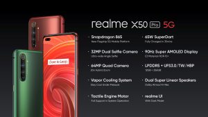 realme x50 pro caractéristiques