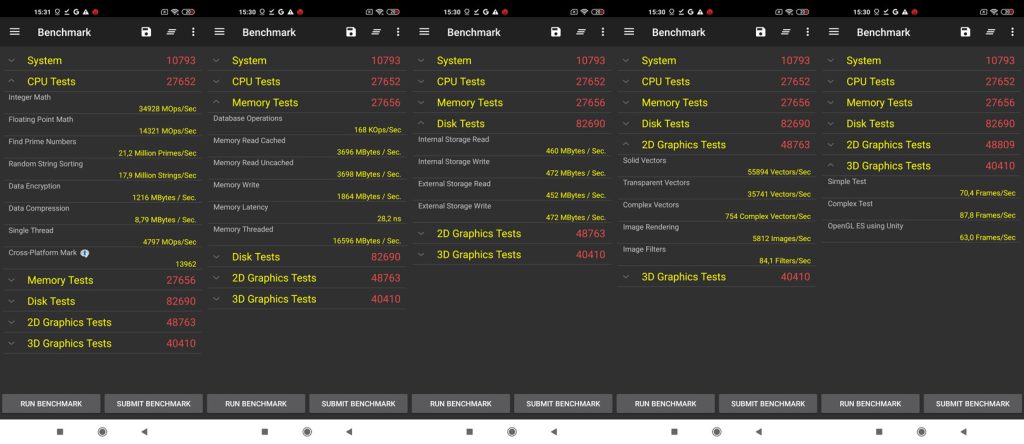 xiaomi mi 10 performances