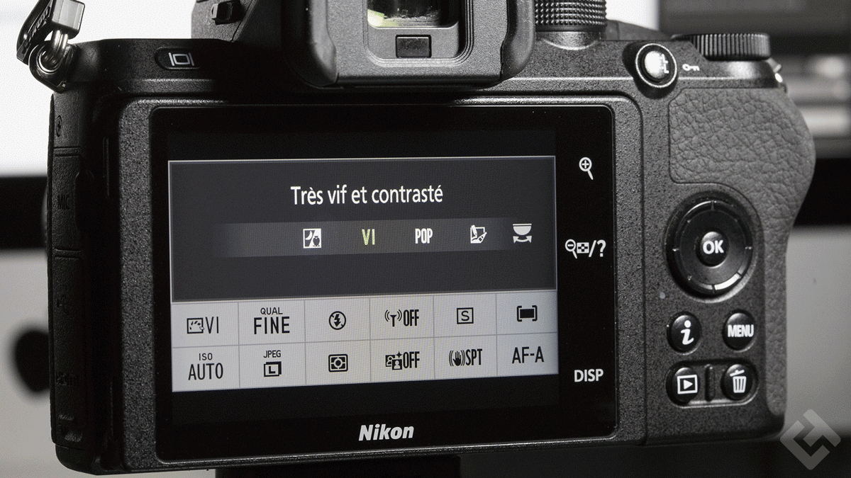 Nikon Z50 - Effet Très contrasté
