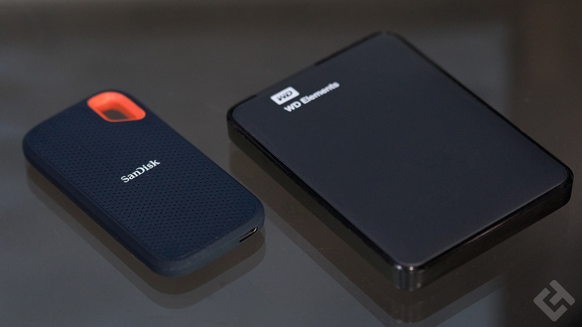 SanDisk Extreme Portable SSD - VS HDD