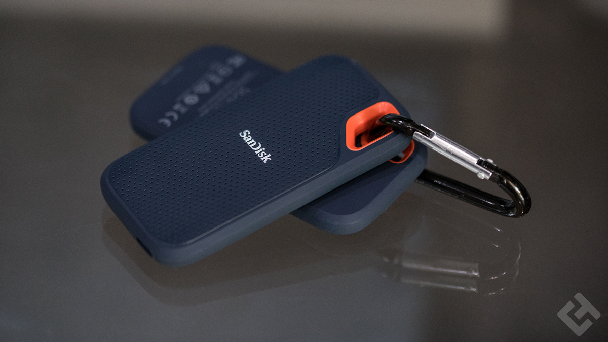 SanDisk Extreme Portable SSD - accroche