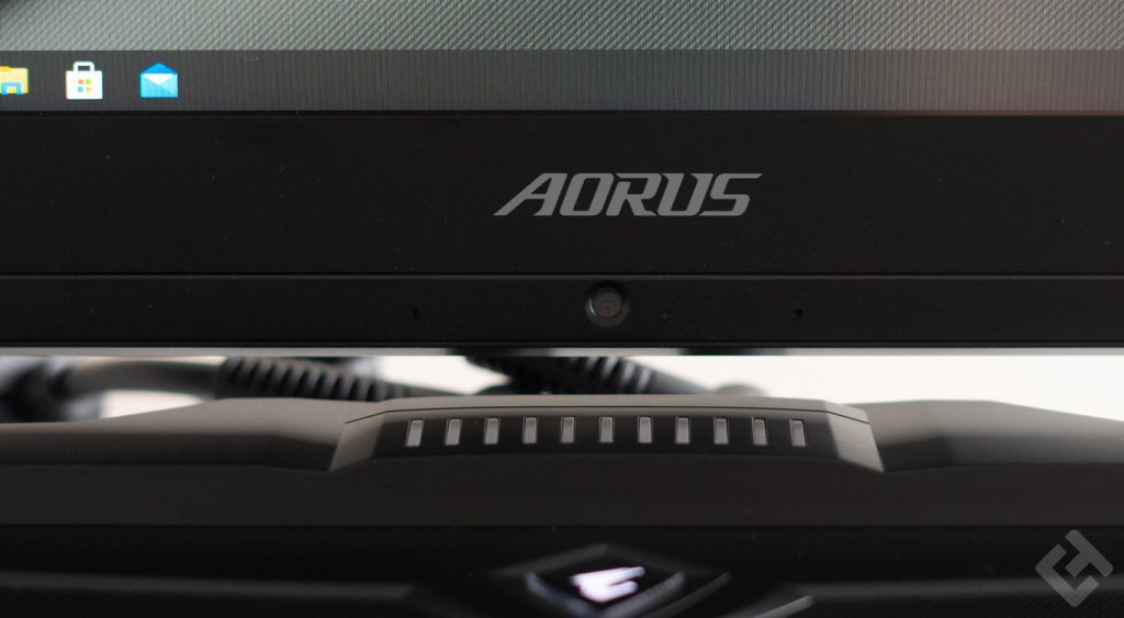 webcam du aorus 17x