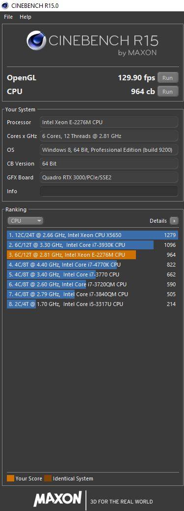 cinebench GPU