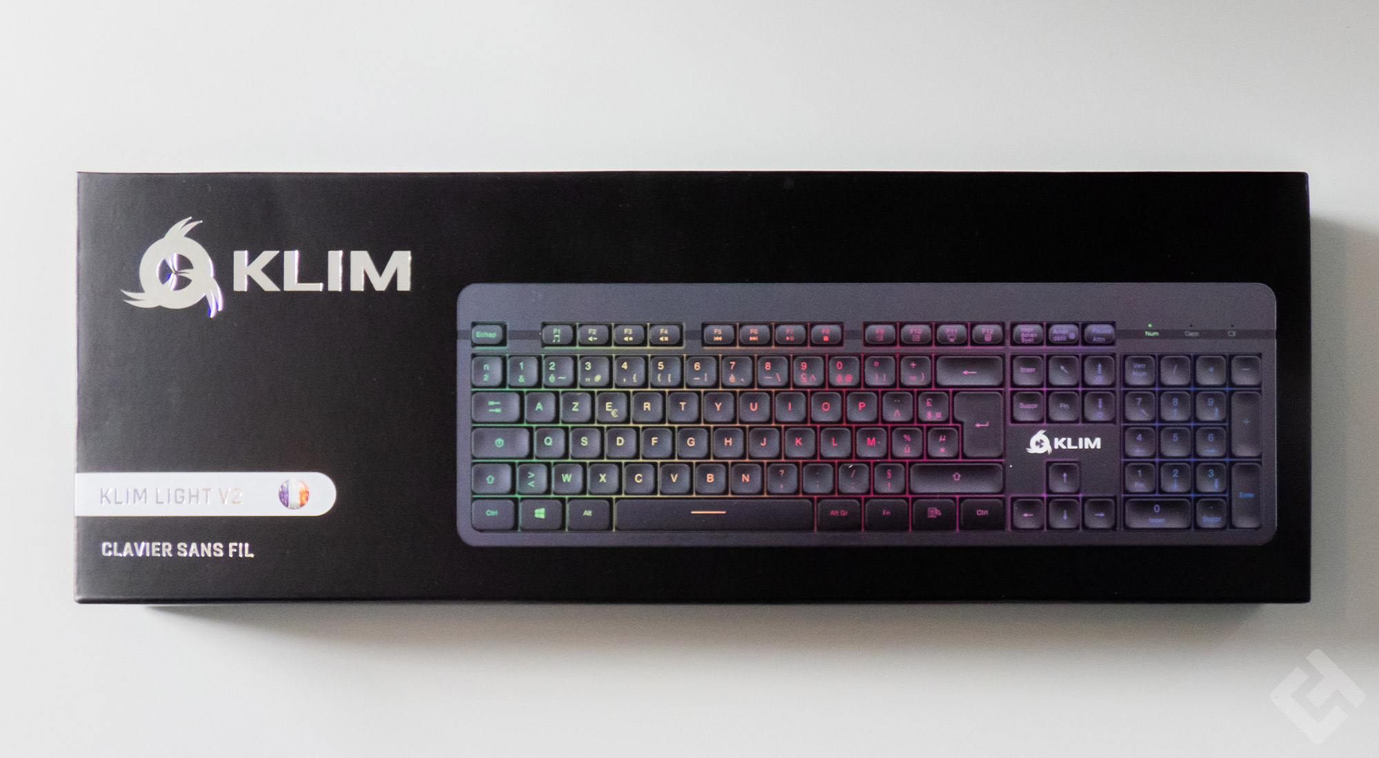 Test Klim Light V2 : un clavier sans fil à moins de 30€