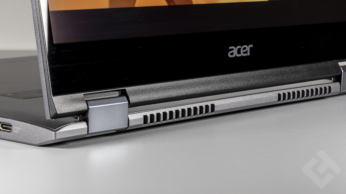 Acer ChromeBook Spin 713 - Aération