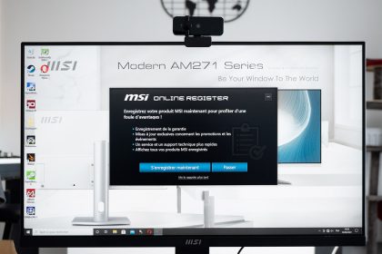 Test msi moden am241p