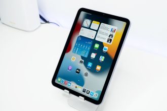 écran de l'ipad mini 6