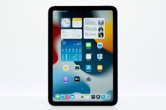 test de l'ipad mini 6