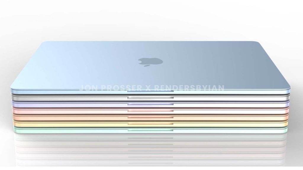 macbook air couleurs
