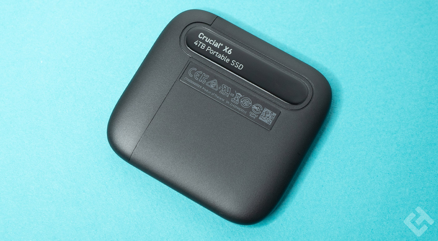 Crucial - Disque SSD externe X6 2 To - Noir