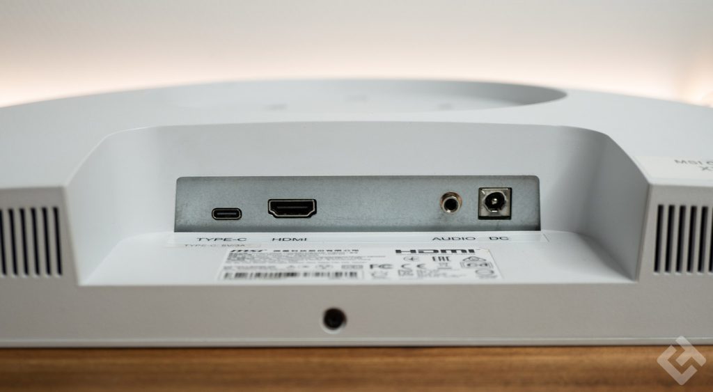 connectique MSI modern MD241PW