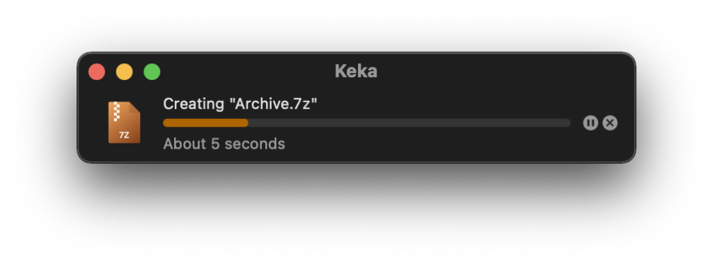 Keka le meilleur gestionnaire archive macos extraction