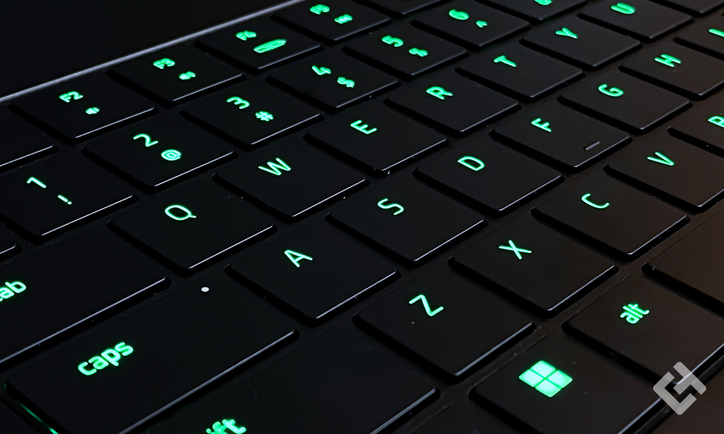 Test Razer Blade 17 clavier