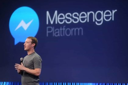 messenger logo avec mark zuckerberg