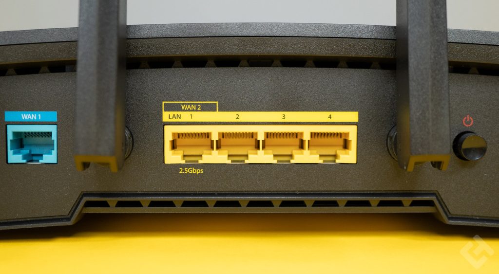 connectiques synology rt 6600 ax